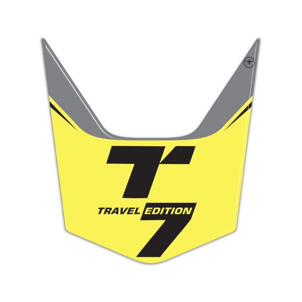 Autocollants 3D Protecteurs de queue de moto compatibles avec Yamaha Tenere 700 2019-2021.