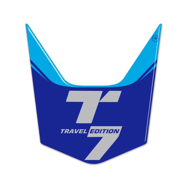 Autocollants 3D Résine Protecteurs de queue de moto compatibles avec Yamaha Tenere 700 2022