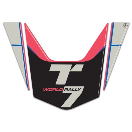 3D Tail sticker motorbike compatible with Yamaha Tenere 700 World Rally 2023-2024