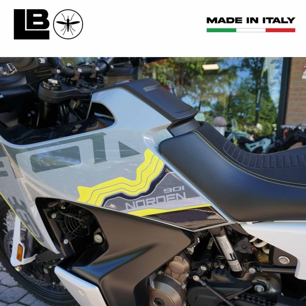 Adhesive tank side protectors compatible with Husqvarna Norden 901 2024