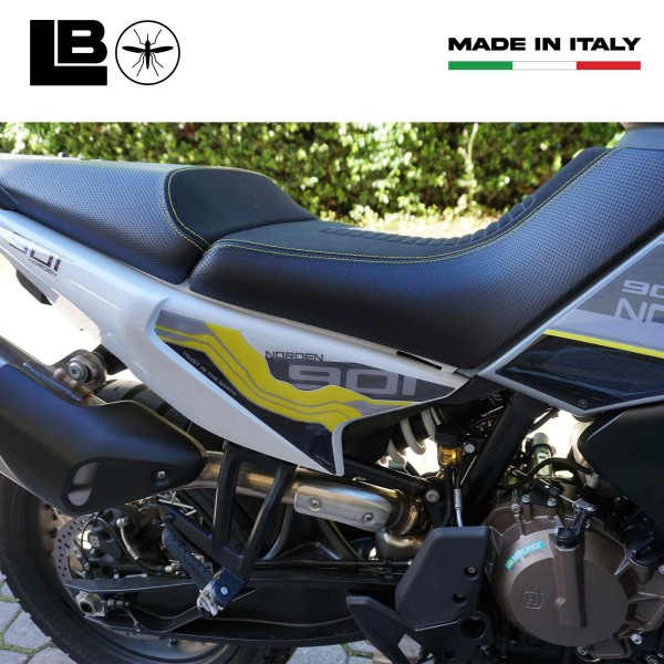 3D Aufkleber Motorradheck Seitenteile kompatibel mit Husqvarna Norden 901 2024