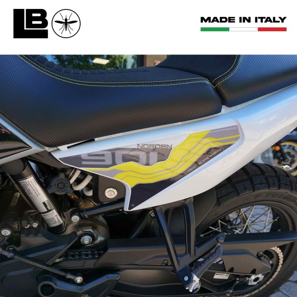 3D Stickers motorbike tail side panels compatible with Husqvarna Norden 901 2024