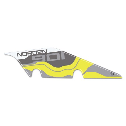 3D Motorcycle belt protection sticker compatible with Husqvarna Norden 901 2024-25 2
