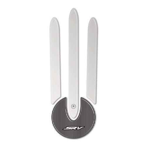 Protection de réservoir moto Sticker 3D en résine gel compatible avec QJ Motor SRV 300 2