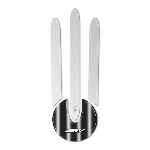 Protection de réservoir moto Sticker 3D en résine gel compatible avec QJ Motor SRV 300