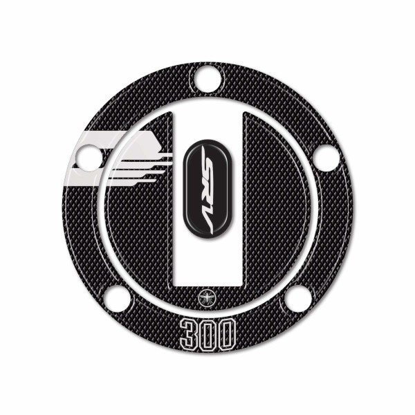 Adhesivo 3D Tank cap protección moto compatible con QJ Motor SRV 300