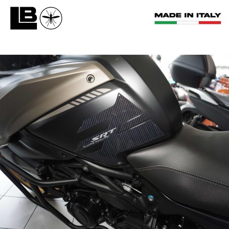 Stickers Protections latérales de réservoir moto compatibles avec QJ Motor SRT 800 SX