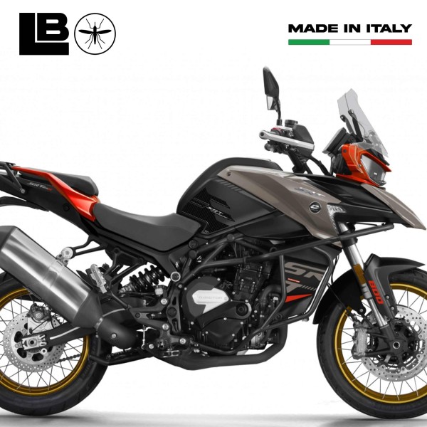 Pegatinas Protectores laterales de depósito de moto compatibles con QJ Motor SRT 800 SX