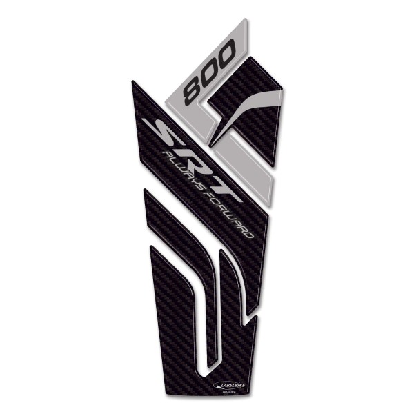 Adhesive tank protection sticker compatible with QJ Motor SRT 800 SX