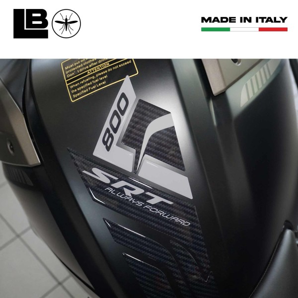 Adhesivo protector de depósito compatible con QJ Motor SRT 800 SX