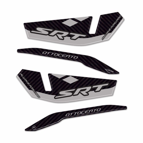 Pegatinas de gel 3D Guardamanos 3D compatibles con QJ Motor SRT 800 SX 2