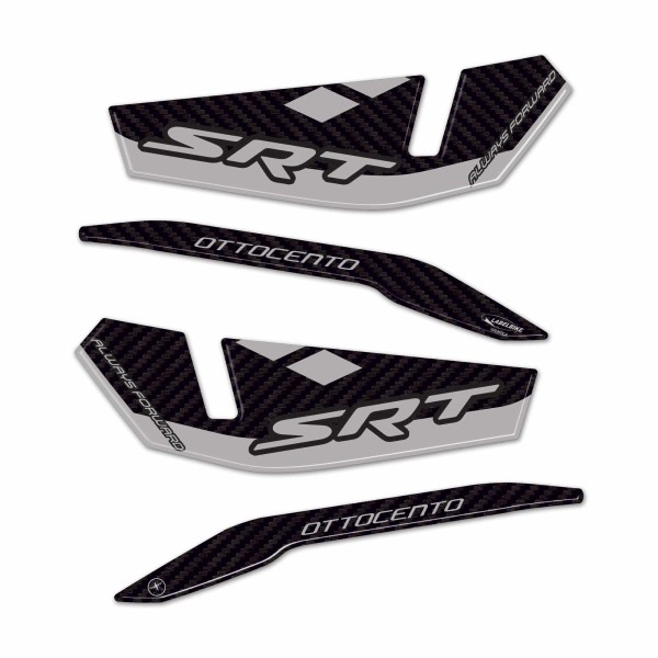 3D Gel Aufkleber 3D Handschützer kompatibel mit QJ Motor SRT 800 SX