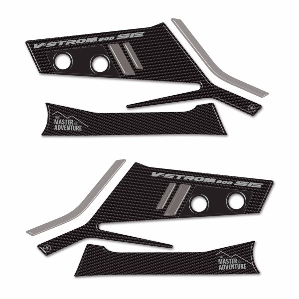 Handschützer 3D Motorrad Aufkleber kompatibel mit Suzuki V-Strom 800SE