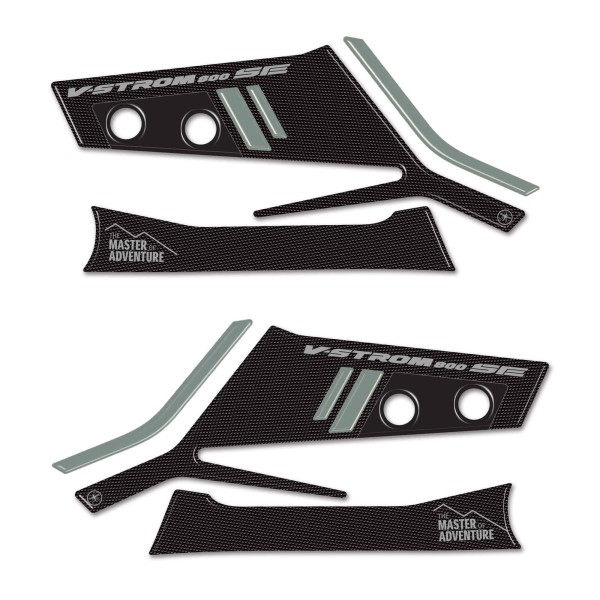 Handguards 3D motorbike stickers compatible with Suzuki V-Strom 800SE