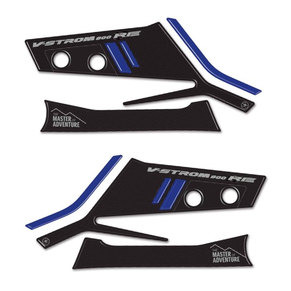 3D Gel Stickers 3D Handguards moto compatible avec Suzuki V-Strom 800RE