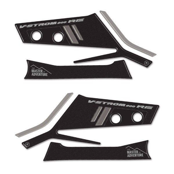 3D Gel Stickers 3D Handguards moto compatible avec Suzuki V-Strom 800RE