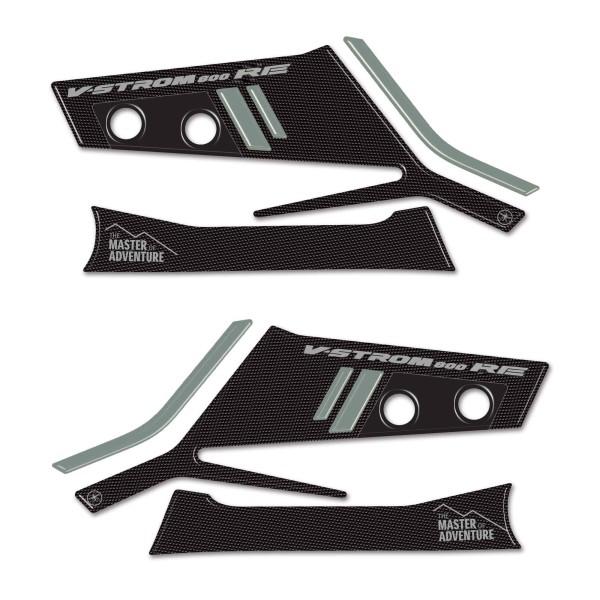 3D Gel Stickers 3D Handguards moto compatible avec Suzuki V-Strom 800RE