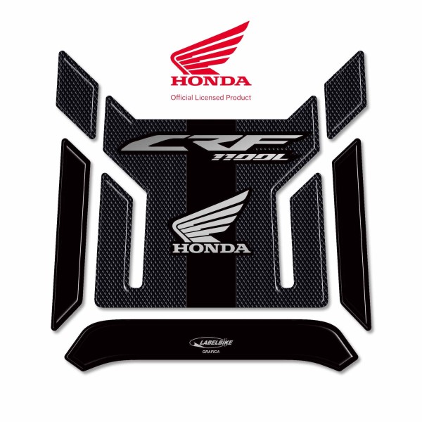 Pegatina 3D Protector Depósito Honda Africa Twin CRF 1100L Moto 2020-2024