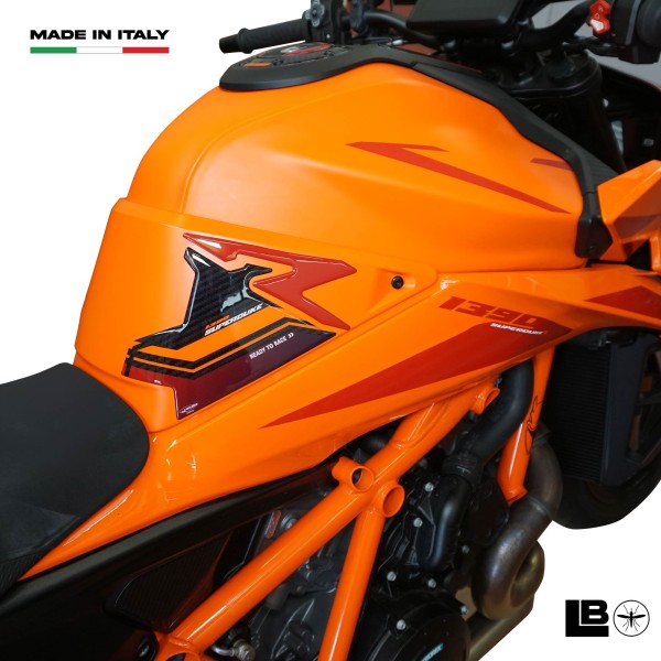 Side protectors 3D motorbike stickers compatible with KTM 1390 Super Duke R 2024