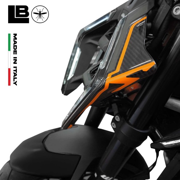 Pegatinas 3D Moto Protección delantera compatible con KTM 1390 Super Duke R 2024