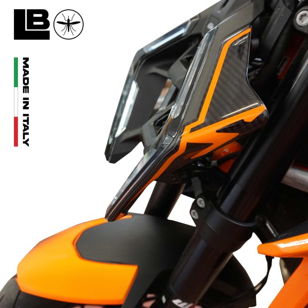 Pegatinas 3D Moto Protección delantera compatible con KTM 1390 Super Duke R 2024
