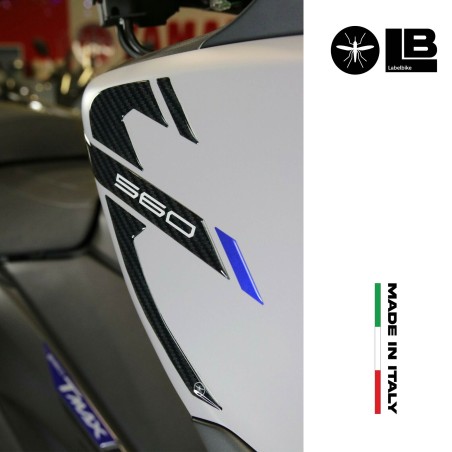 2 3D GEL ADHESIVOS CARENE PIEZAS scooter compatible YAMAHA TMAX 560 2020-21