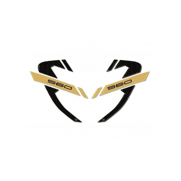 2 3D GEL ADHESIVOS CARENE PIEZAS scooter compatible YAMAHA TMAX 560 2020-21