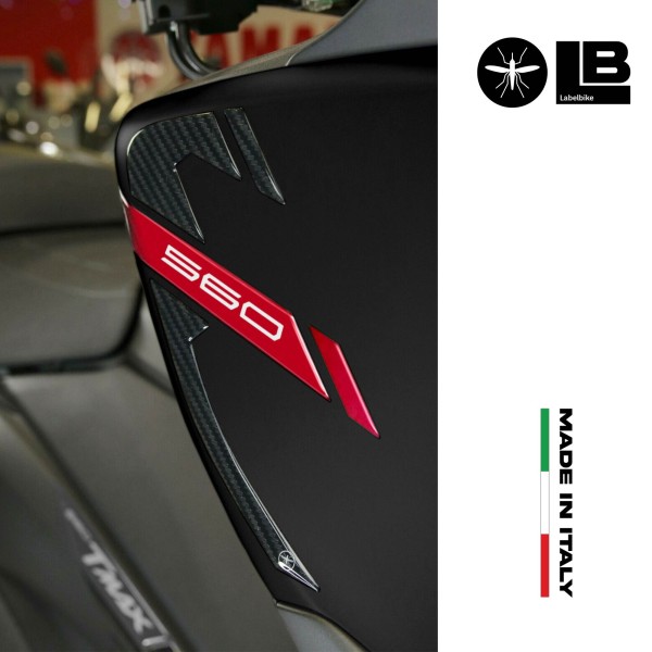 2 3D GEL ADHESIVES CARENE PARTS scooter compatible YAMAHA TMAX 560 2020-21