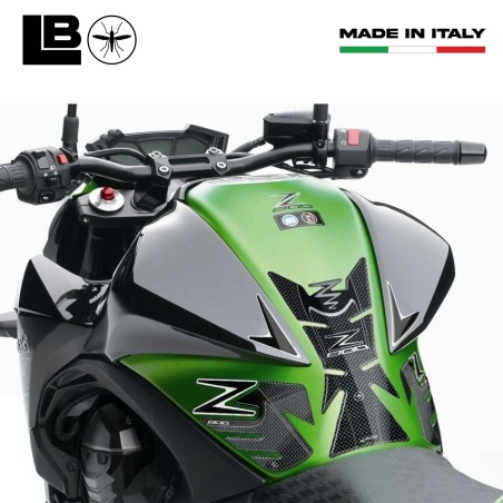 Kit 3D Gel Aufkleber Carbon Protektoren für Motorräder kompatibel Z800 Kawasaki Z 800