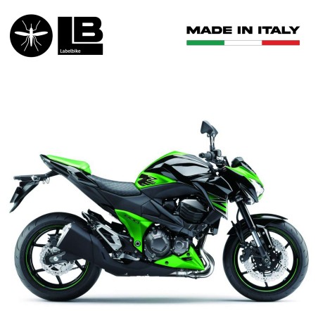 Πλευρικά προστατευτικά z800 αυτοκόλλητα δεξαμενής συμβατά με μοτοσικλέτα άνθρακα Kawasaki