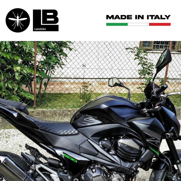 Πλευρικά προστατευτικά z800 αυτοκόλλητα δεξαμενής συμβατά με μοτοσικλέτα άνθρακα Kawasaki