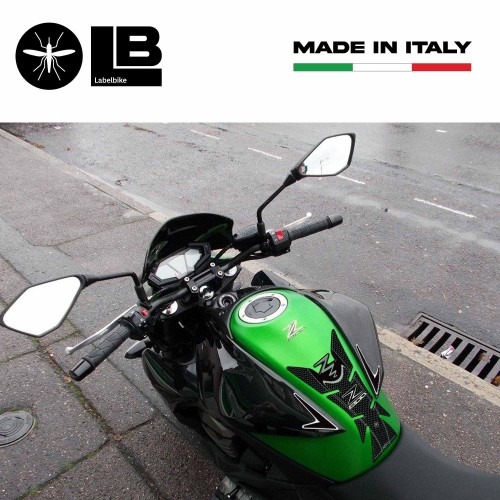 Harz Aufkleber Kit Kohlefaser Protektoren kompatibel für Motorrad Z800 Kawasaki Z 800 2