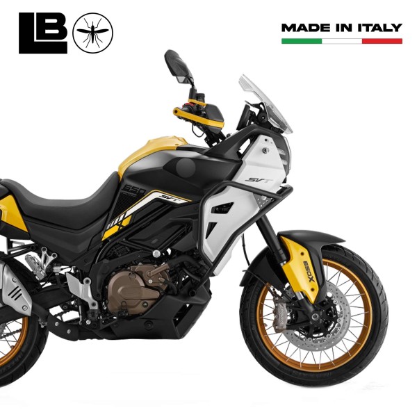 3D Stickers Tank Side Protectors compatible with QJ Motor SVT 650 X