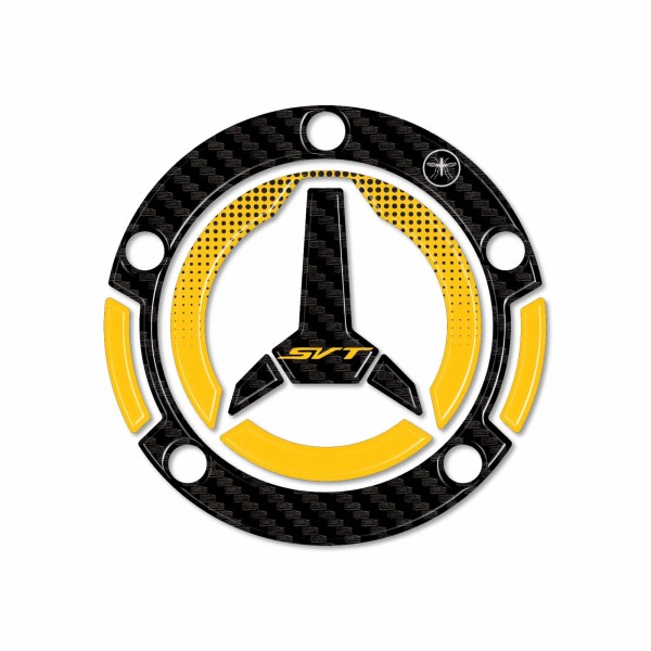 Adhesivo 3D Tank cap protección moto compatible con QJ Motor SVT 650 X