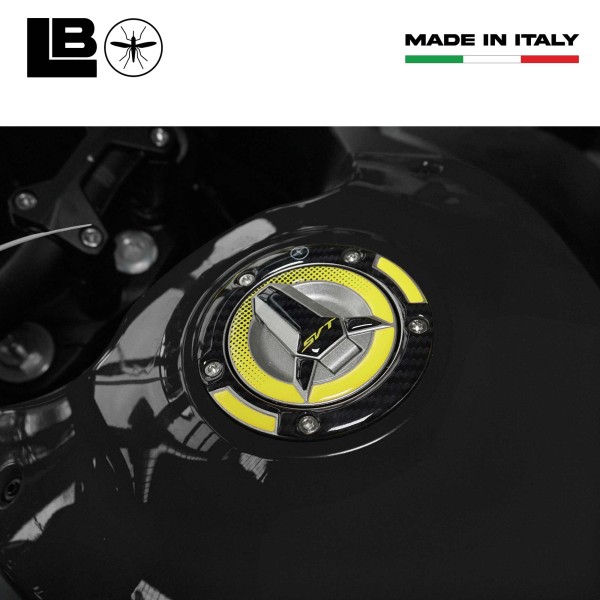 Adhesivo 3D Tank cap protección moto compatible con QJ Motor SVT 650 X