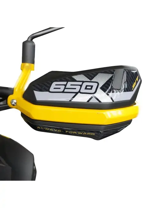 Pegatinas de resina 3D para protección de manos de motocicleta compatibles con QJ Motor SVT 650 X