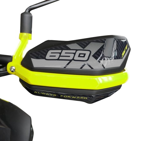 3D Harz Aufkleber 3D Handschutz Schutz Motorrad kompatibel mit QJ Motor SVT 650 X