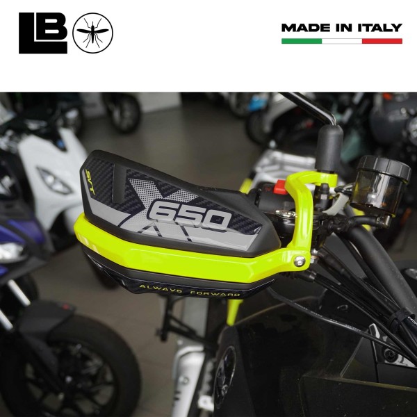 Pegatinas de Resina 3D Protección Guardamanos Motocicleta compatible con QJ Motor SVT 650 X