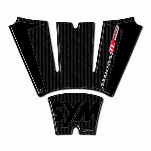 Klebegel 3D Trittbrettschutz Scooter kompatibel mit Sym Maxsym TL 508 2