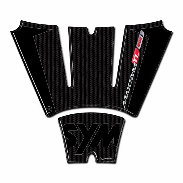 Gel Adhesivo 3D Protección Estribo Scooter compatible con Sym Maxsym TL 508