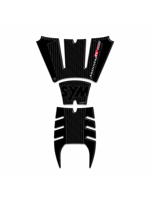 Kit de adhesivos 3D Protección de estribo y puerta compatible con Sym Maxsym TL 508 2
