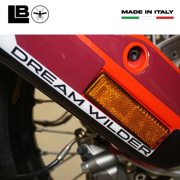 Autocollants 3D protection garde-boue compatible avec Ducati DesertX Rallye