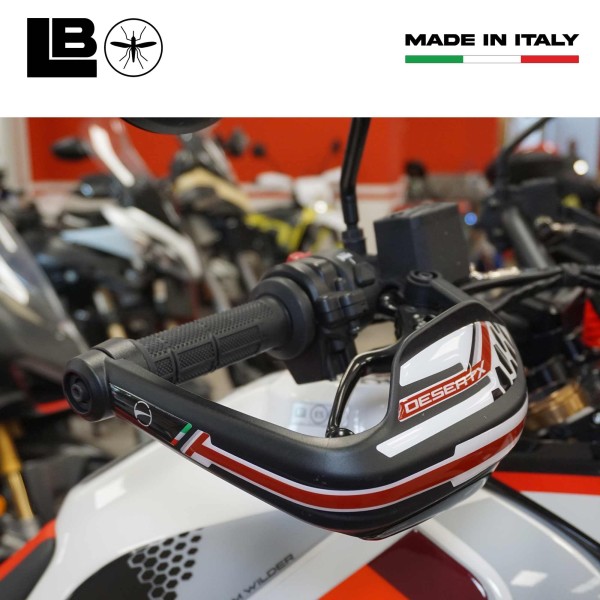 Protecciones Guardamanos moto 3D Pegatinas de gel compatibles con Ducati Desertx Rally