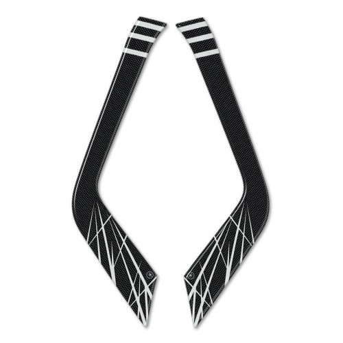                             2 3D τζελ ADHESIVES συμβατά για HONDA AFRICA TWIN 2016-17 MOTO HANDLEBAGS ασημί
                          