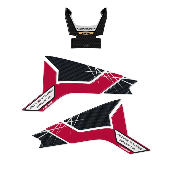 KIT 3 3D ADHESIVES MOBILE BOTTLE συμβατό HONDA AFRICA TWIN ADVENTURE 1100 L