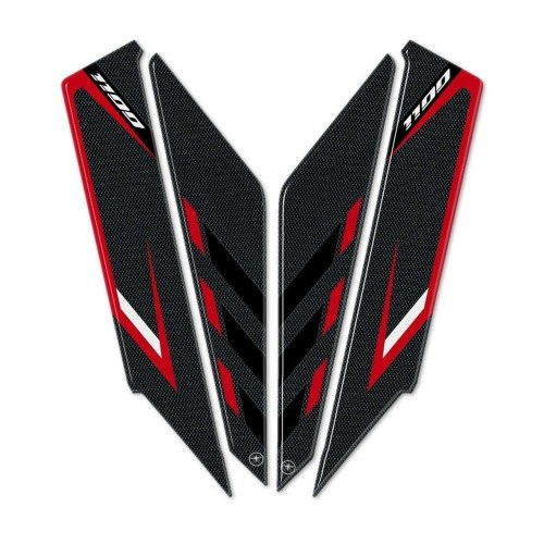 2 3D ADHESIVES FRONT PANEL PROTECTIONS compatible HONDA AFRICA TWIN 1100 L