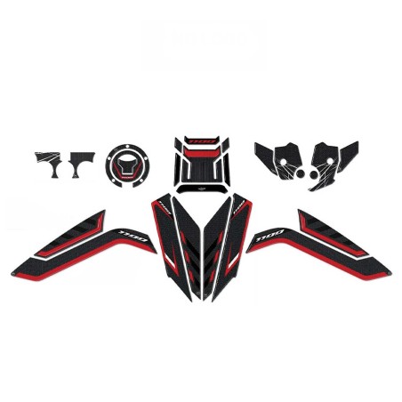 KIT ADHESIVO MOTO completo 3D gel compatible HONDA AFRICA TWIN 1100 L a partir de 2020