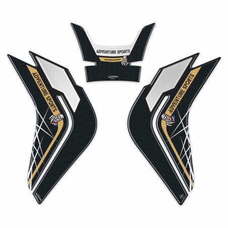 3D MOTORRADTANK AUFKLEBER KIT KOMPATIBEL MIT HONDA AFRIKA TWIN ABENTEUER 2019-5