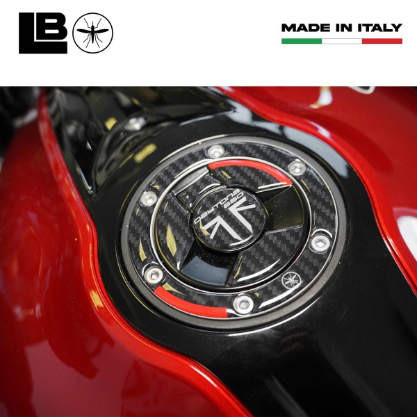 Sticker 3D Tank cap motorbike compatible with Triumph Daytona 660 2024