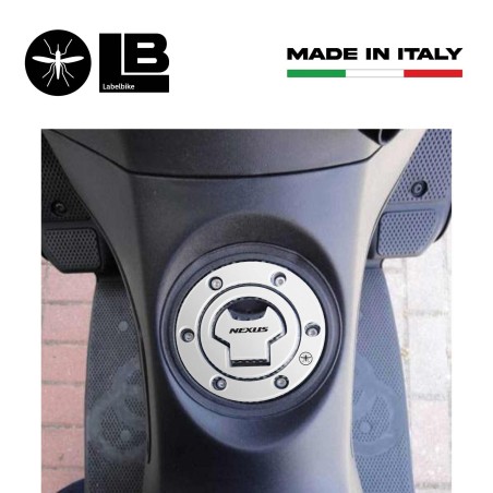 ADHESIVE PLUG 3D SILVER TANK PROTECTION x Scooter GILERA NEXUS from 2008
